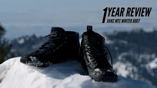 Winter Boot Comparison and 1 Year Review Vans MTE2 VS MTE1 Destruct Mid [upl. by Ahsik]