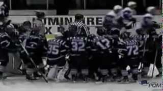 Etienne Brodeur OT goal vs SaintJohn  Epic Celly 20120424 [upl. by Enohpesrep141]