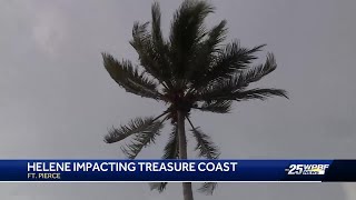 Strong winds impacting residents in Fort Pierce [upl. by Nnaear]