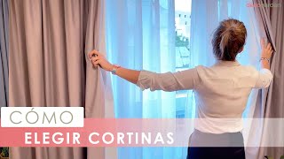 Cómo ELEGIR CORTINAS 🌥️​ ¡Atreveros a combinar texturas 💕​ [upl. by Phebe]