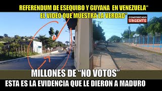 La HUMILLACION de Maduro en referendum ESEQUIBO Pueblo despertando Miraflores temblando [upl. by Geilich]