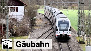 Gäubahn Horb–Rottweil  Überführung RailAdventure [upl. by Wieren]