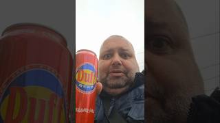 DUFF BEER 🍺 FROM THE SIMPSONS IN HUNGARY 🇭🇺 BUDAPEST SHORTS beer simpsons [upl. by Gish]