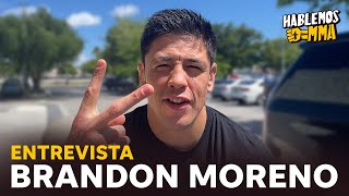 Brandon Moreno habla regreso a UFC Henry Cejudo retiro de Demetrious Johnson más [upl. by Chuck]