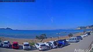 20241026 Arillas Corfu Live Webcam [upl. by Adni32]