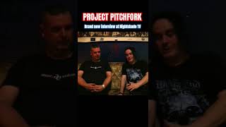 PROJECT PITCHFORK  Brand new interview at Nightshade TV projectpitchfork goth gothic electro [upl. by Suryc]