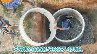 1200ltr FRP Bio Septic Tank installation by Pioneer Bio Tank in Thalaivasal salem Project 2salem [upl. by Jesh]