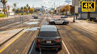 GTA 5 Realistic Graphics Mod With Ray Tracing Natural Real Life On RTX 3090 Gameplay 4K 60FPS [upl. by Adiaros]