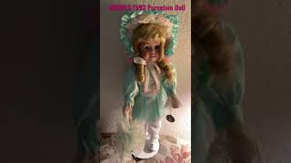 Shorts BRINN’S 1992 PORCELAIN DOLL AUTHENTIC COLLECTIBLE EDITION [upl. by Lyrrad442]