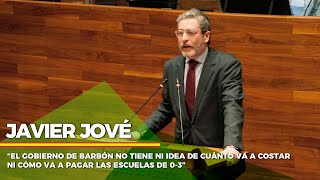 Javier Jové “El Gobierno de Barbón no tiene ni idea de cómo va a pagar las escuelas de 0 a 3” [upl. by Stoffel74]