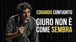 Edoardo Confuorto Giuro non è come sembra  spettacolo completo [upl. by Marko]