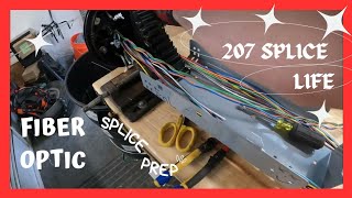 HOW TO PREPARE FIBER OPTIC CABLES INTO A 450D ENCLOSURE [upl. by Ballard343]