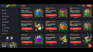 Flappy  Online Casino Review  KryptoOddsen [upl. by Atiuqaj]