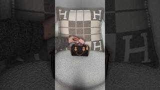 WHAT FITS IN LV NEW NANO SPEEDY louisvuitton wimb minibag [upl. by Tandy]