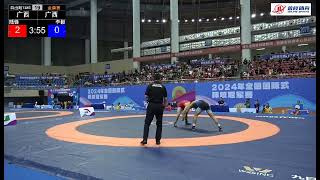 Freestyle Wrestling China  74kg 720P [upl. by Wadleigh496]