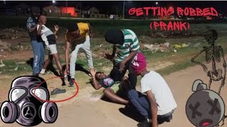 Getting robbed prank hood edition 🔥🇿🇦 [upl. by Damal]