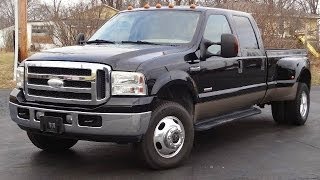 2005 Ford F350 Crew Cab Lariat Dually 4x4 60L POWERSTROKE DIESEL SOLD [upl. by Lleuqar964]