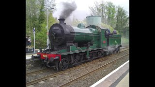 K2 Class Loco 461 on display at Whitehead Railway Museum [upl. by Nowad440]