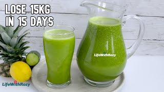 STRONGEST BELLY FAT BURNER DRINK LOSE 15KG  30LBS IN 2 WEEKS [upl. by Montgomery]