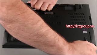 Hướng dẫn thay pin Lenovo ThinkPad T570 Battery Replacement [upl. by Annahsohs]