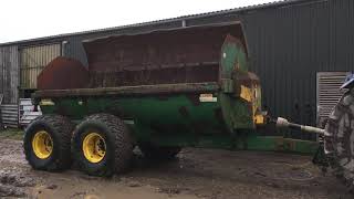 Fraser 16t muck spreader [upl. by Repsag]