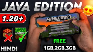 Minecraft quotJava Editionquot in Android 😱🔥  How To install And Play Minecraft Java Edition in Android [upl. by Llehcor]