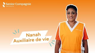 Nanah Auxiliaire de Vie chez Senior Compagnie Paris 11 [upl. by Ellenad]