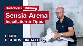 GROHE Brötchen amp Bildung Sensia Arena  Installation amp Tipps [upl. by Secilu]