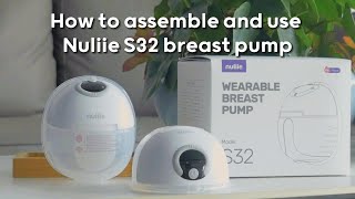 S32 Wearable Double Electric Breast Pump  Efficient amp Portable [upl. by Sandstrom993]