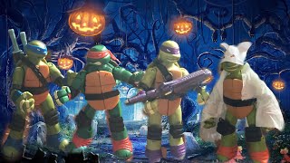 TMNT Stop Motion  Halloween Special🎃👻 [upl. by Aydiv]