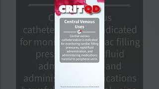 Central Venous Uses [upl. by Annayram343]