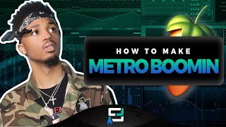 How To Make A Metro Boomin Type Beat On FL Studio 12  Dark Ambient Beat Making Tutorial [upl. by Prager]