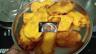 Nendran Banana Tea Time Snacks evening  Pazham Pori meenaskitchen1509 [upl. by Rehpotsyrhc820]