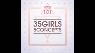 AUDIODL PRODUCE 101 프로듀스 101  IN THE SAME PLACE 같은 곳에서 Girls On Top  35 Girls 5 Concepts [upl. by Phia]