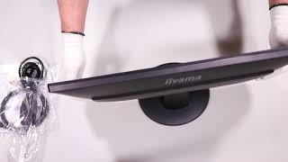 Unboxing IIYAMA 22 ProLite X2283HSB3 VAHDMIDP2x1W hands on review [upl. by Annaoi52]