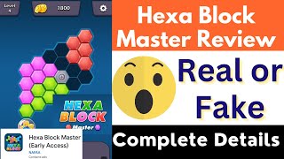 Hexa Block Master Real or Fake  Hexa Block Master Withdrawal  Scam or Legit  Payment Proof [upl. by Nymrak]