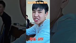 Real life in free fireshortsvideo 🥰👿 [upl. by Kellia502]