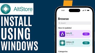 How To Install AltStore On iPhoneiPad With Windows [upl. by Nnylidnarb]