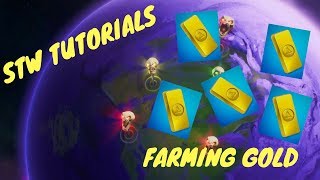 STW Tutorials Best Way to Farm Fortnite Event Gold [upl. by Buroker]