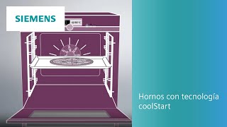 Hornos con tecnología coolStart adiós al precalentamiento  SIEMENS [upl. by Akanke]