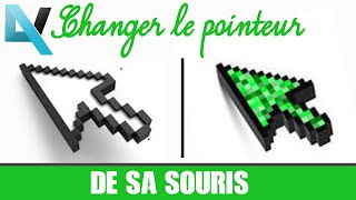 TUTO Changer le pointeur de sa souris FR [upl. by Ahsielat]