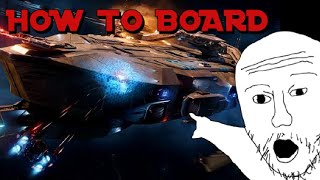 Idris Boarding Tutorial  Star Citizen Gameplay  Slideshow [upl. by Oinota]