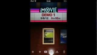 iMovie on iOS  Export Your Video To The Camera Roll [upl. by Deloria]