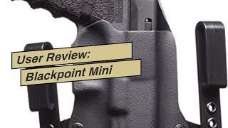 User Review Blackpoint Mini Wing IWB Holster for Glock 43 RightHanded [upl. by Akeyla]