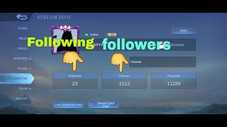 How to check followers in the new update of Mobile Legends Bang Bang [upl. by Borroff]