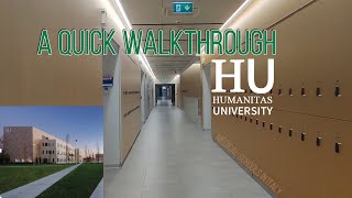 A quick walkthrough Humanitas University  Medical School Tour [upl. by Bollinger802]