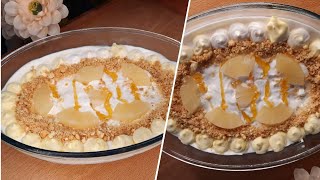 How to make Pineapple Dessert Delight  No Bake Pineapple Cream Cake  QuickEasy Pineapple Dessert [upl. by Takeo]