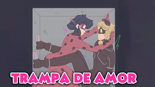 UN MES CONTIGO  LADYBUGampCHATNOIR  Miraculous Ladybug Comic Fandub Español [upl. by Aseena]