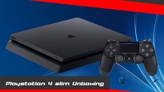 Playstation 4 Slim  Unboxing  CZ [upl. by Obola]