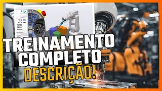 Programando e Operando um Robô Industrial  Curso Completo [upl. by Shulins]